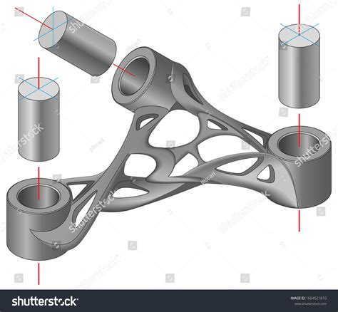 Generative Design Bracket 的图像结果