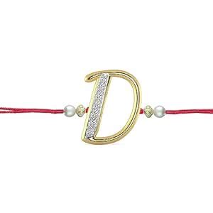Malabar Gold & Diamonds BIS Hallmarked (750) 18K Yellow Gold Rakhi cum ...