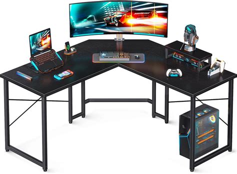 Amazon.com: AODK L Shaped Gaming Desk, Computer Corner Desk, PC Gaming ...