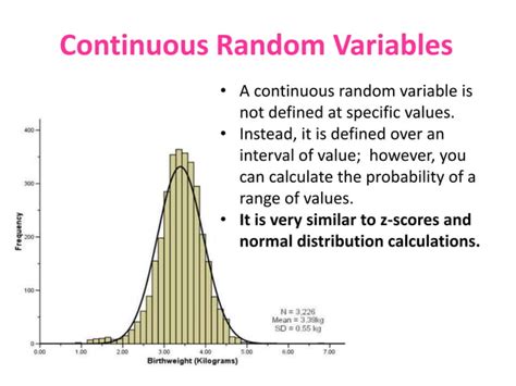 Image result for Discrete versus Continuous Random Variable