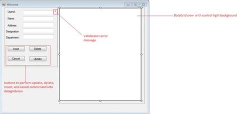 How to Add Edit Delete Button in DataGridView 的图像结果