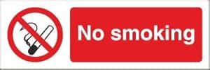 No smoking Safety sign sticker, Waterproof PVC Sticker signage : Amazon ...
