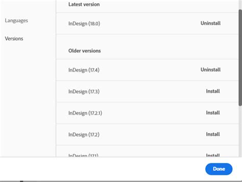 Image result for All InDesign Versions