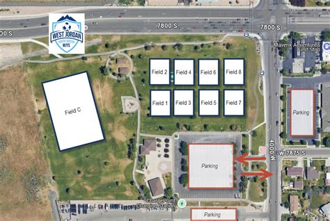 West Jordan Soccer Complex Maps