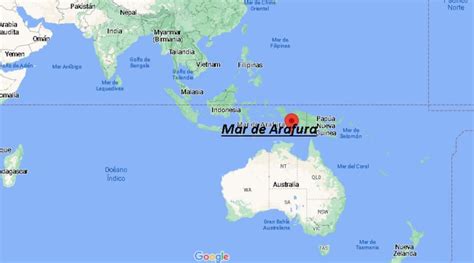 ¿Dónde está El Mar de Arafura? Dónde queda El Mar de Arafura - ¿Dónde ...