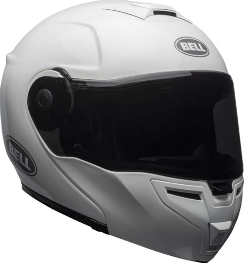 Buy Bell SRT Modular Full-Face Helmet Gloss White Large Online at ...