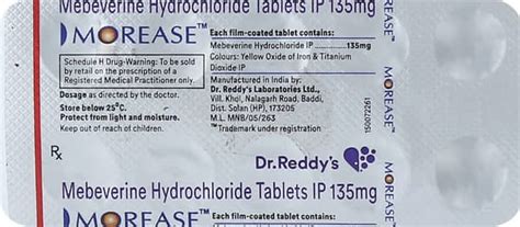 Morease 135 MG Tablet (10): Uses, Side Effects, Price & Dosage | PharmEasy