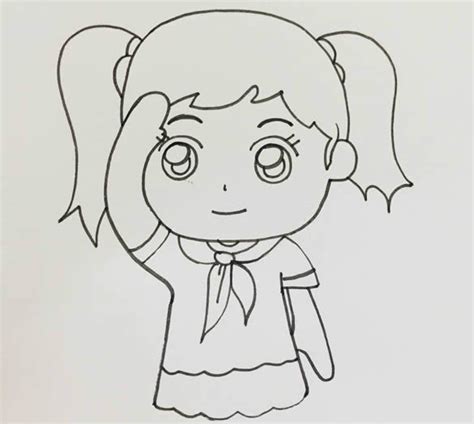 青少年简笔画 的图像结果