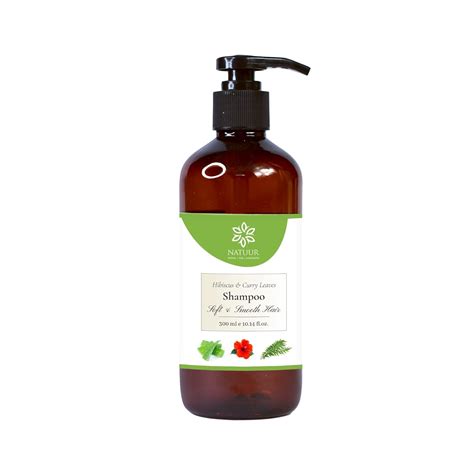 Buy NATUUR - Aloe Hibiscus & Curry Leaves Shampoo - 300ml | Organic ...