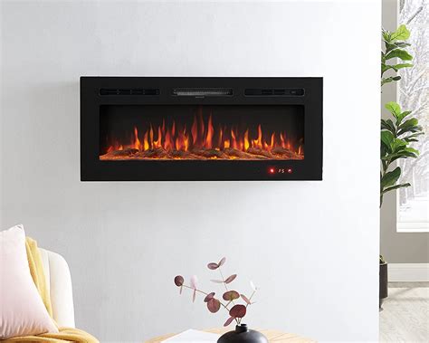 Naomi Home Kimball Electric Fireplace - Wall Mounted Nepal | Ubuy