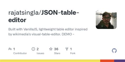 Image result for JSON Table Editor