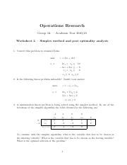 Image result for Simplex Method Worksheet