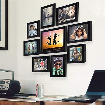 AJANTA ROYAL Individual Synthetic Polymer Wood Photo Frames For Wall ...