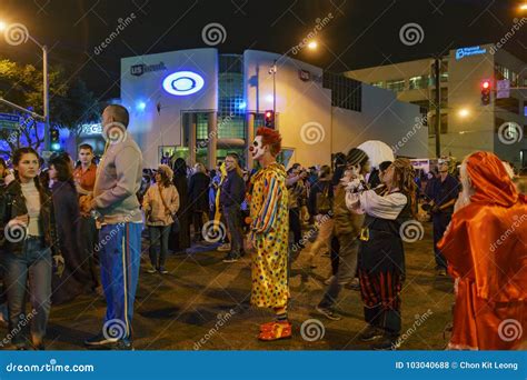 Special Event - West Hollywood Halloween Carnaval Editorial Stock Photo ...