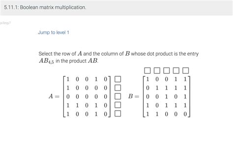 Image result for Boolean Product Matrix Formula