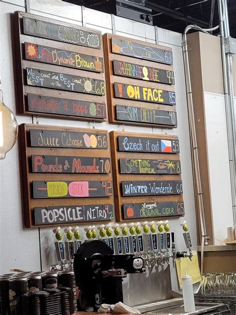 Menu at Mad Chef Craft Brewing restaurant, East Petersburg