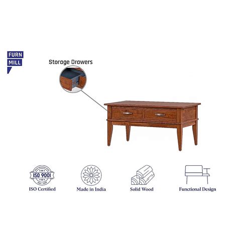 Buy Oxford Center Table Online at Furnmill | 450622