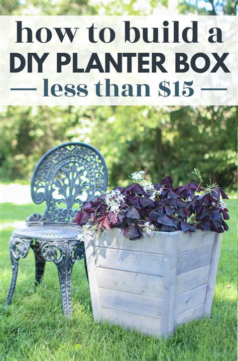Image result for DIY Cheap Planter Box