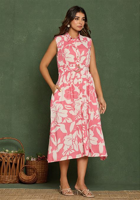 Rose Floral Aura Dress