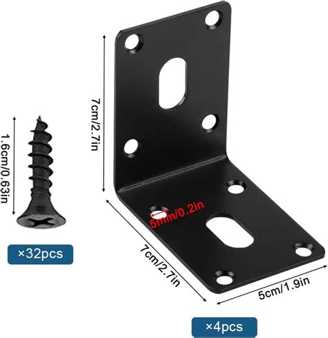 Buy ਯੂ ਐਨ ਓ ਜੀ ਆਈ ਐਮ 4 ਪੀਸੀ ਐਂਗਲ ਬਰੈਕਟ, 70 * 70 * 50 * 50 * 1.9 ...