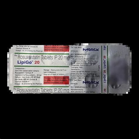 LIPIGO 20MG TABLET 10'S Price, Uses, Side Effects & Substitutes | Medkart