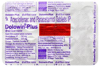 Dolowin Plus Tablet: Uses, Side Effects, Price & Substitutes