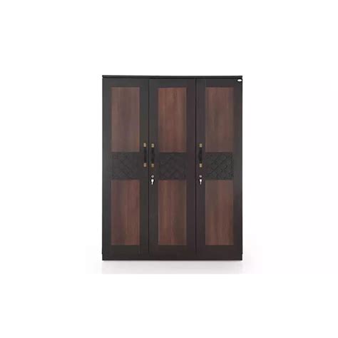 Royaloak Muar Malaysian Wardrobe 3 Door in Melamine Finish : Amazon.in ...