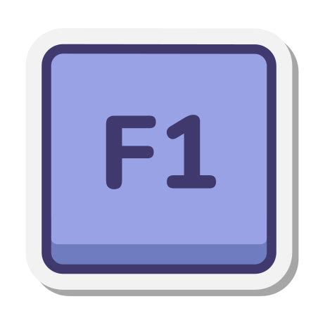 Image result for F1 Computer Icon Key