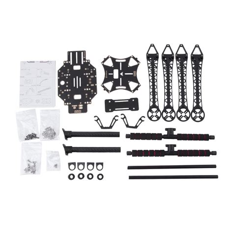 SK500 Wheelbase 4-Axis Quadcopter Frame Kit with Landing Skid Solder P ...