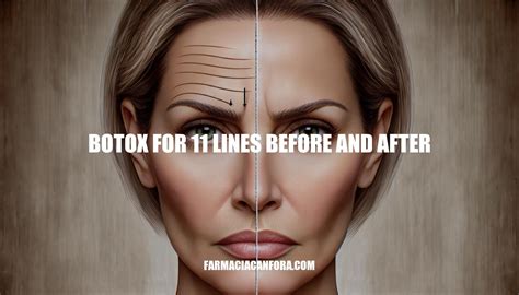 Botox Treatment for 11 Lines Before and After: A Comprehensive Guide