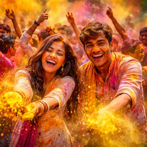 What the colors of Holi reveal about your soul