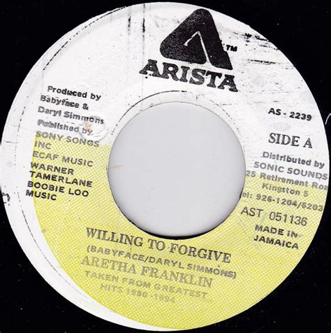 Aretha Franklin - Willing To Forgive / Ever Changing Time (Vinyl) | Discogs
