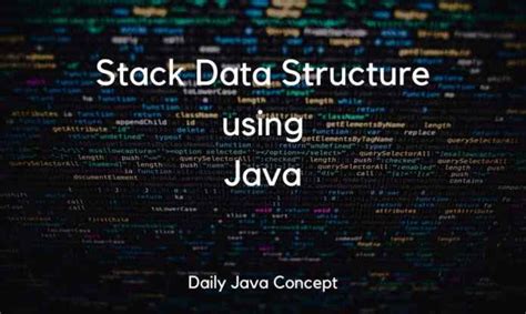 Image result for Stack Data Structure in Java
