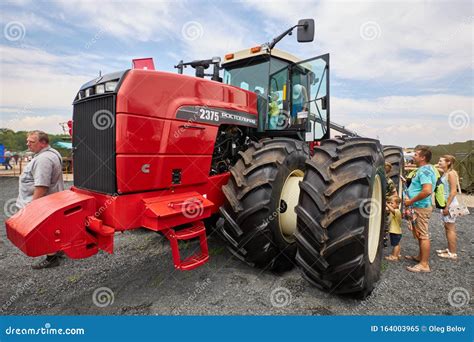 Powerful Modern Tractor Rostselmash RSM-2375 Editorial Image - Image of ...
