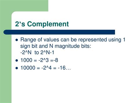 Image result for Two's Complement Arithmetic Addition