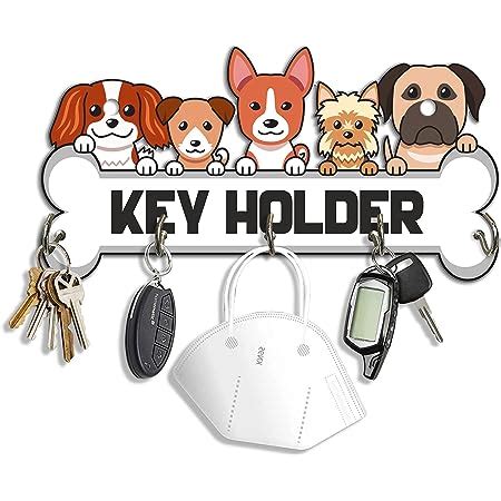 Webelkart Premium 'Owl Family' Decorative Wooden Printed Key Holder for ...