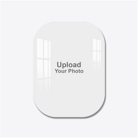 Extra Rounded Shape Portrait Acrylic Wall Photo | OMGS | OMGS