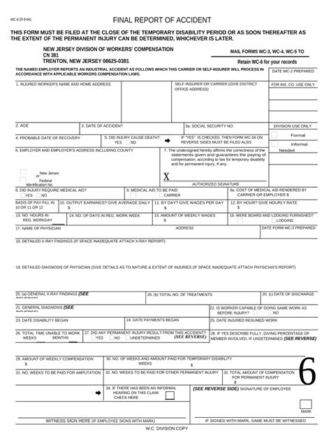 report workers compensation Doc Template | pdfFiller