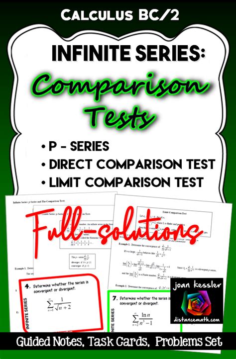 Image result for Calculus Comparison Tests Example