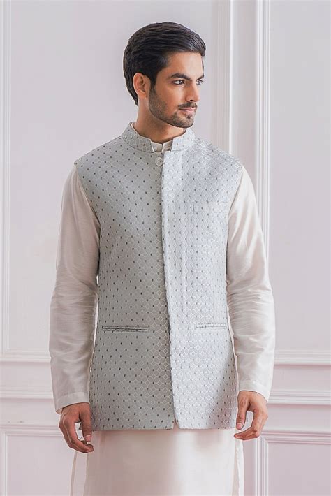Shop Blue Bandi for Men online | Mirpur Bandi Set