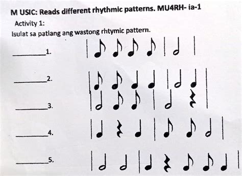 Image result for Rhythmic Pattern 4 4