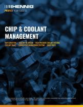 Scraper conveyor - CDF - Hennig - with chip disc filtration