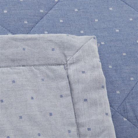 Buy MASPAR Muted Dot Print Double Bed Quilt - 228 x 265 cm from Maspar ...