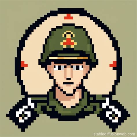 Military Themed Academy Logo | Stable Diffusion Online