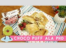 Resep Choco Puff Ala PHD   YouTube