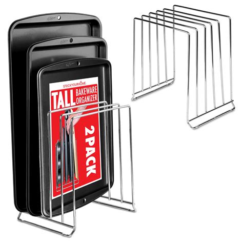 Baking Pan Storage Rack LYNK PROFESSIONAL® Pull Out Cutting Board,