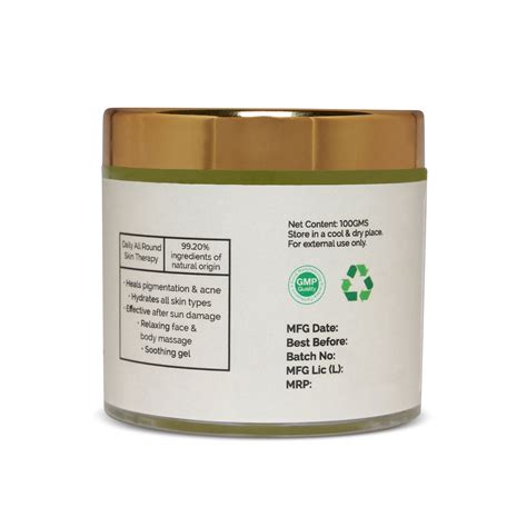 Aloe Vera Gel- Peppermint Green Tea & Sea Buckthorn