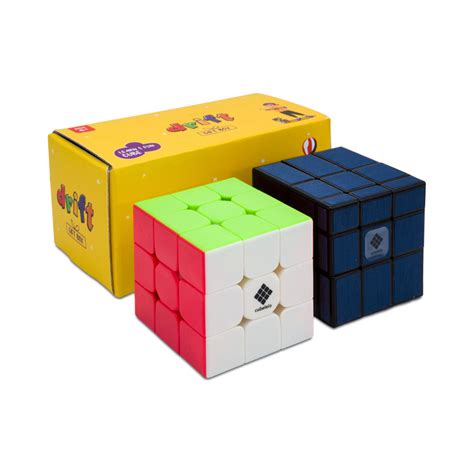 Buy Cubelelo Drift 3x3 Speedcube & Blue Mirror Gift Box Online | Cubelelo