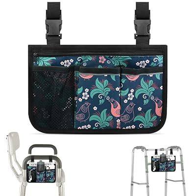 MONOJOY Wheelchair Bag, Wheelchair Side Bag with Cup | Ubuy India