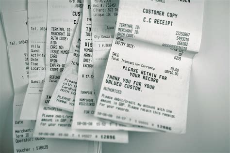 As a business owner do I need to keep receipts? | Atkinsons Chartered ...
